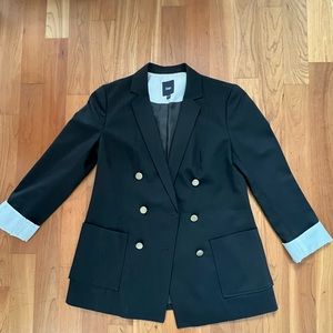GAP blazer in black with brass colours buttons in good condition